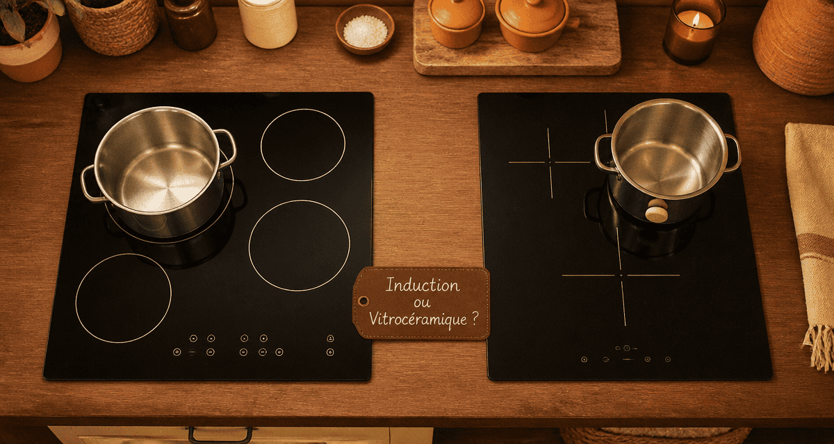 comment reconnaitre une plaque induction et vitrocéramique photo comparatif