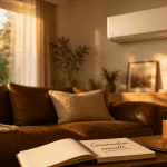 consommation electrique climatiseur reversible dans un salon