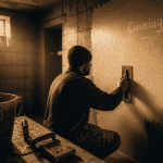 cuvelage mur ouvrier enduit sous-sol