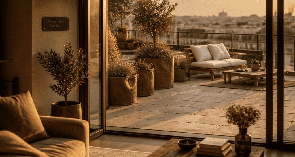 étanchéité terrasse privative copropriété terrasse urbaine