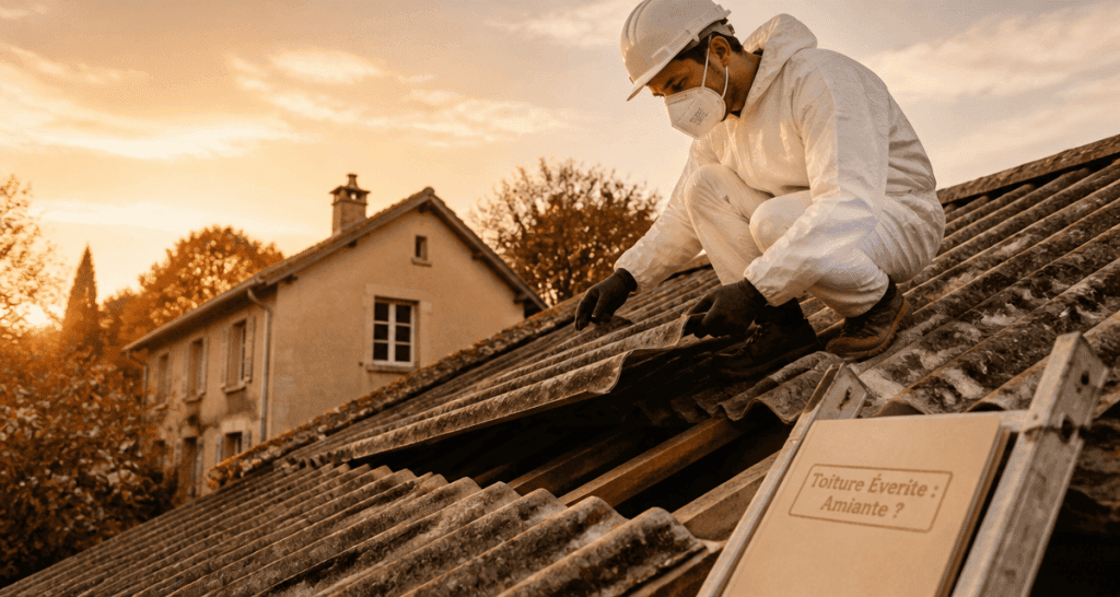 éverite toiture technicien contrôle amiante
