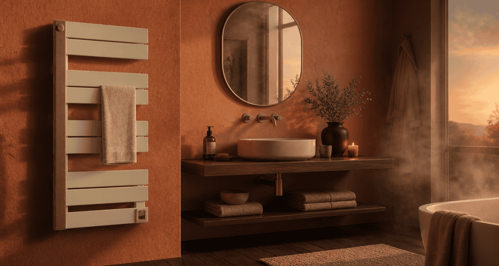 Quel radiateur pour salle de bain sèche-serviettes design