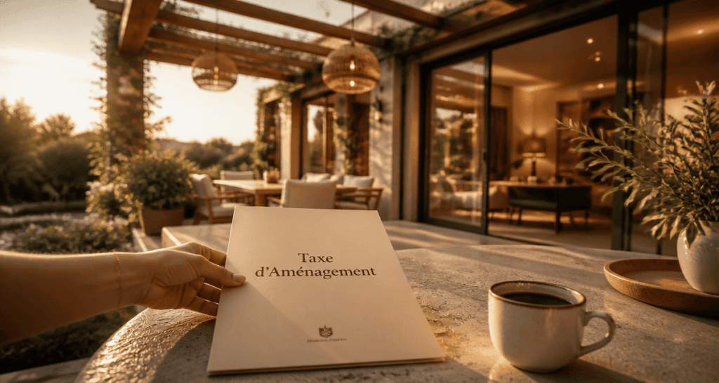 taxe pergola dossier aménagement sur terrasse