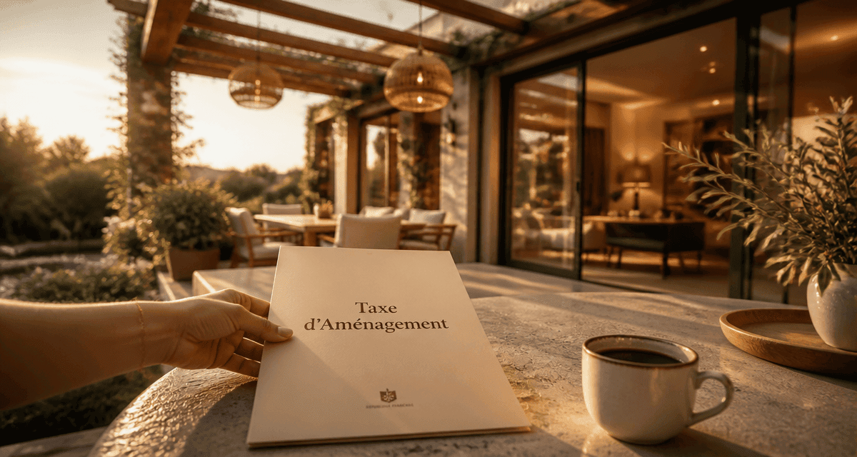 taxe pergola dossier aménagement sur terrasse