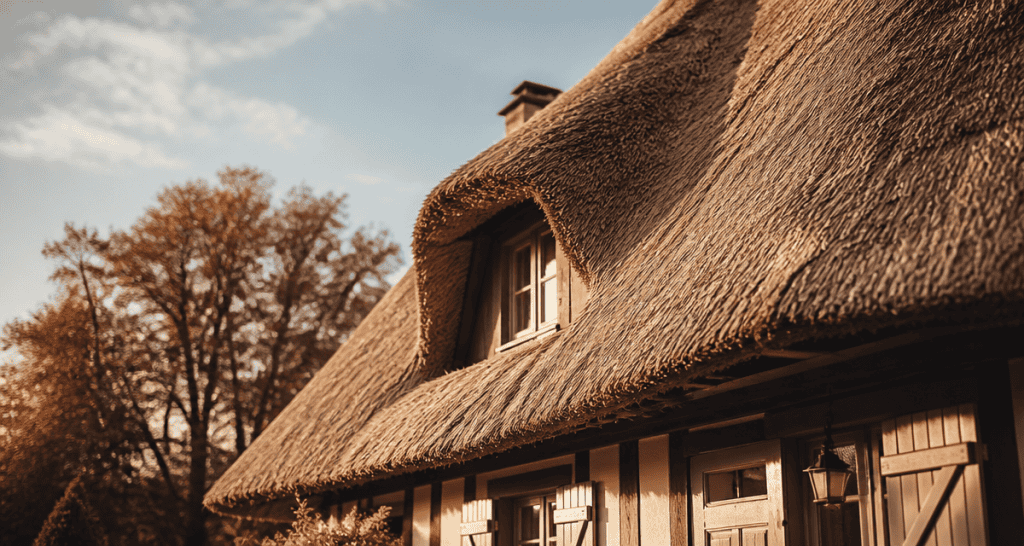 toit de chaume durée de vie sur maison normande