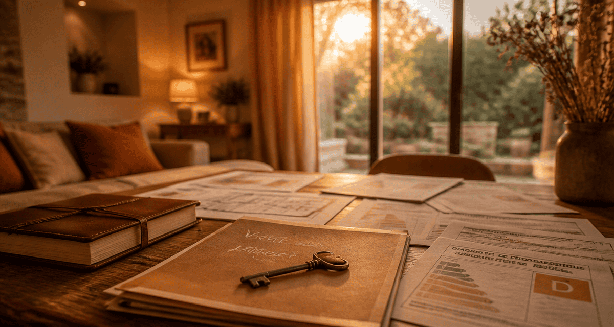 vente maison sans agence documents et clé ancienne