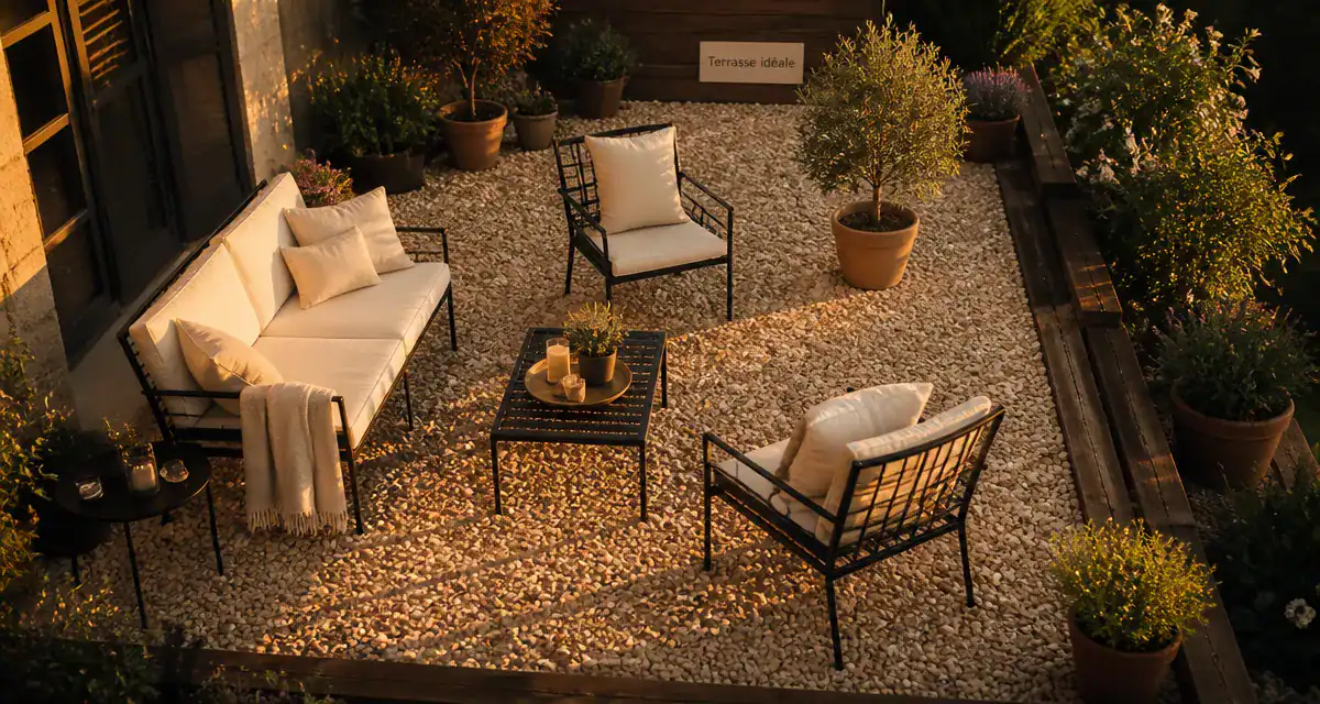 allintitle:quel gravier pour terrasse vue terrasse gravier concassé