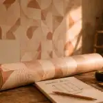 combien de laie dans un rouleau de papier peint sur table avec outils