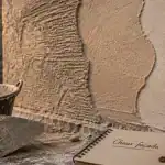 Enduit à la chaux facade : trois couches sur façade en pierre, truelle et mortier.