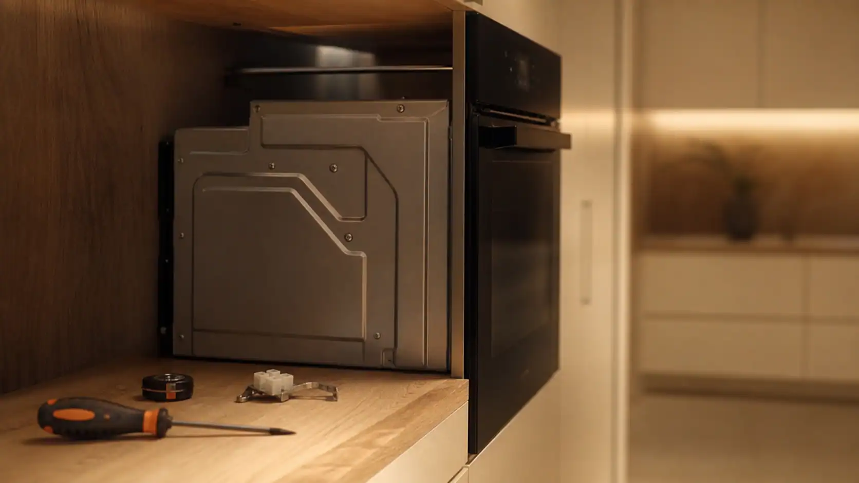 Installer un four encastrable : four en niche, espace ventilation et montage sécurisé