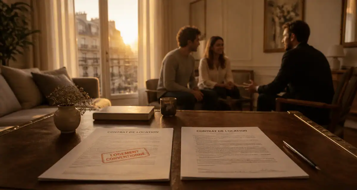 logement conventionné ou non contrats salon parisien