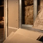 Cloison isolante placo EI 120 et 66 dB, montage