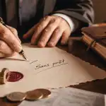 Compromis de vente sans emprunt : notaire signe le document « Sans prêt »