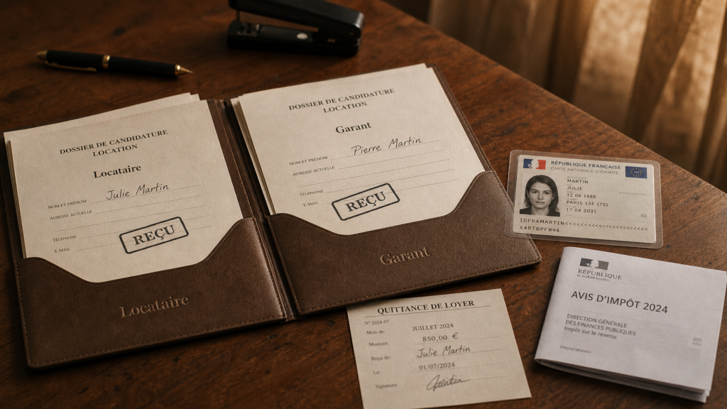 Dossier pour location garant : pièces à fournir, documents locataire et garant