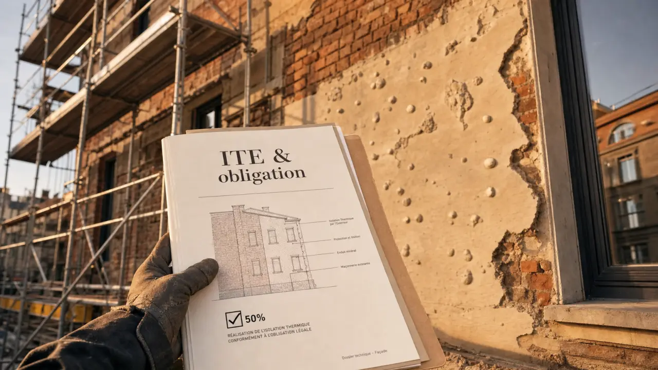 Obligation isolation extérieure d’un immeuble ancien pendant un ravalement de façade