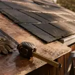 Toiture en shingle durée de vie : bardeaux bitumés en pose