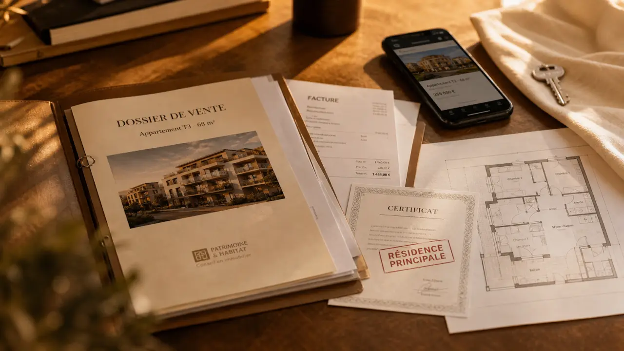 Vente résidence principale impots : dossier et preuves pour le délai d’un an