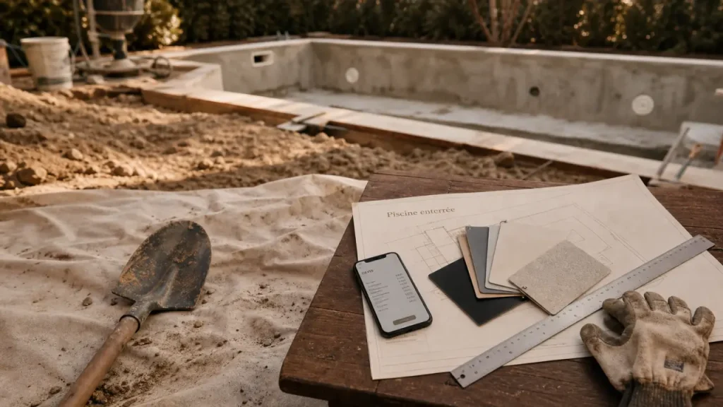 Piscine enterrée, semi-enterrée ou hors sol : laquelle choisir avant de construire ?