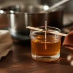 Fabriquer une bougie : cire au bain-marie, mèche