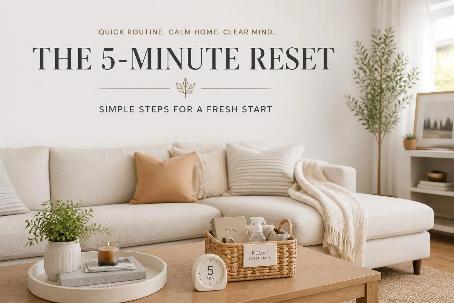 Maison plus propre au quotidien : 10 gestes simples