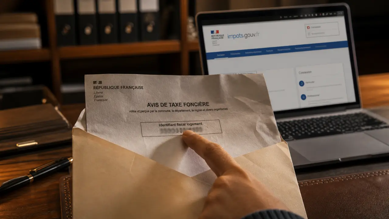 Où trouver l'identifiant fiscal du logement sur la taxe foncière : repérer les 12 chiffres