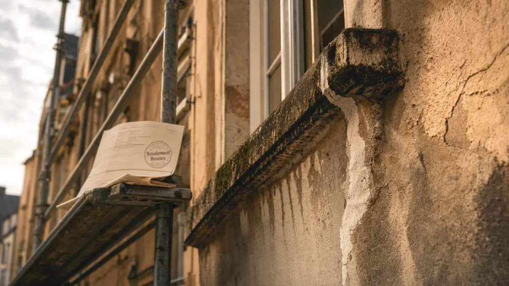 Humidité, règles locales et finitions durables : réussir un ravalement de façade à Rennes