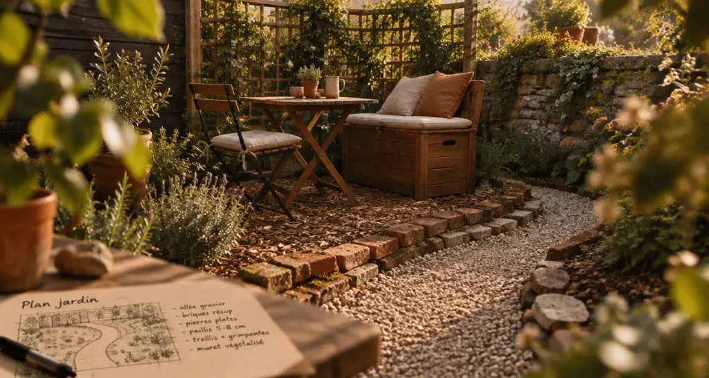 Aménager son jardin pas cher : 4 priorités avant d’acheter le moindre matériau
