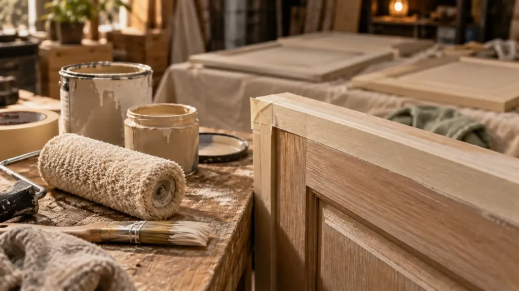 Repeindre un meuble sans écaillage : préparation, ponçage et finition durable