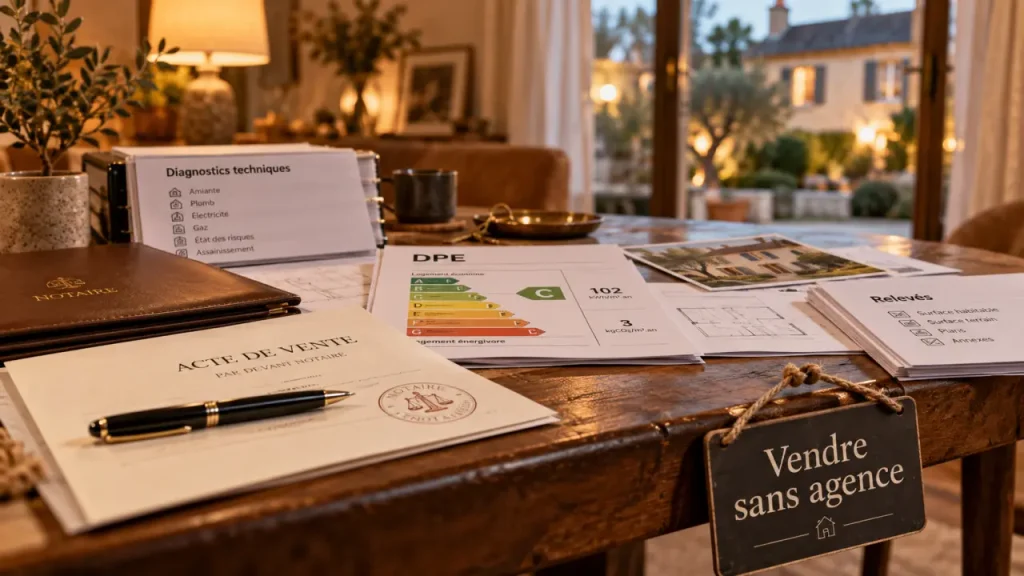 Vendre sa maison sans agence : économiser la commission, pas les précautions